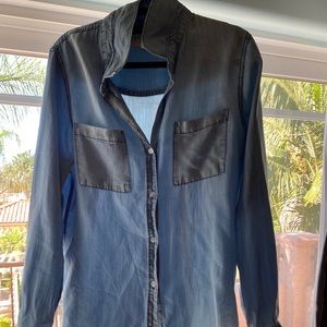 Thread & Supply Denim Button-Down Shirt